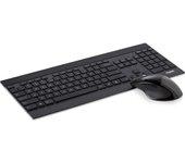 Rapoo 8900P RF inalámbrico QWERTZ Alemán Negro