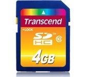 Tarjeta de Memoria TRANSCEND TS4GSDHC10