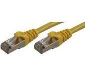 MCL MCL FCC6BM-20M/J 20m Amarillo cable de red