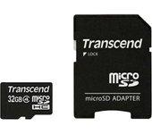 Transcend TS32GUSDHC4 32GB MicroSDHC Clase 4 memor