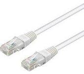 Goobay 25m Cat6-2500 Blanco cable de red