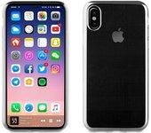 Carcasa iPhone X MUVIT Life Marco Plateado