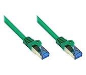 Alcasa Cat6a 15m cable de red S/FTP (S-STP) Verde