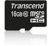 Transcend 16GB microSDHC Class 10 UHS-I MLC Clase 10