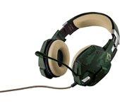 Trust GXT 322C Binaural Diadema Verde auricular co