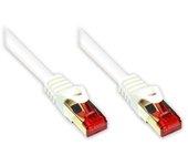 Cable de Red ALCASA (RJ45 - 15 m - Blanco)