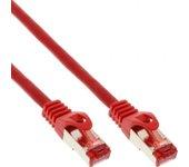 Cable de Red INLINE (RJ45 - 15 m - Rojo)