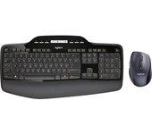 Logitech MK710 RF inalámbrico QWERTZ Alemán Negro