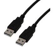 MCL USB 2.0 A/A 2 m cable USB USB A Negro