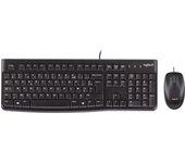 Logitech MK120 USB AZERTY Belga Negro