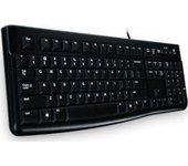 Logitech K120 USB Ucranio Negro