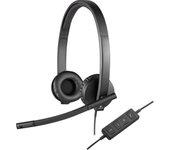 Logitech H570e Binaural Diadema Negro auricular co