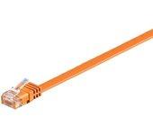 Goobay 96409 cable de red 1,5 m Cat6 U/UTP (UTP) Naranja