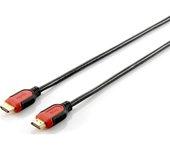 Equip - 119342 cable HDMI 2 m HDMI tipo A (Estándar) Negro  Rojo