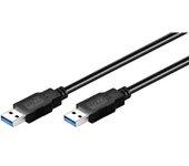 Goobay 94928 cable USB 1,8 m USB A Negro