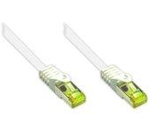 Cable de Red ALCASA (RJ45 - 25 cm - Blanco)