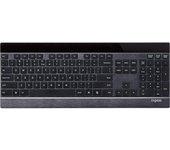 Rapoo E9270P RF inalámbrico QWERTZ Alemán Negro