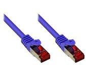 Alcasa 5m Cat6 cable de red S/FTP (S-STP) Violeta