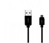 Cable SBS LTHL200 (USB - MicroUSB - 1 m - Negro)