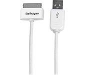 Cable STARTECH.COM USB2ADC1M USB A Apple 30-p Blanco 1 m