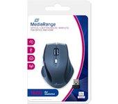 Ratón MEDIARANGE MROS203 (Inalámbrico - Óptico - 1600 dpi - Negro)