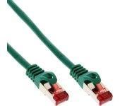 Cable de Red INLINE (RJ45 - 30 cm - Verde)