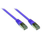 Cable de Red ALCASA (RJ45 - 30 cm - Morado)