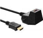 Cable HDMI INLINE (HDMI - HDMI - 2 m - Negro)