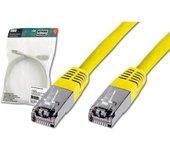 Cable de Red DIGITUS (RJ45 - 2 m - Amarillo)