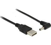 Cable DELOCK 83577 (USB A CC - 1.5 m - Negro)