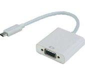 MCL USB31-CM/40FCE adaptador de cable USB 3.1 ? VGA Blanco