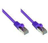 Cable de Red ALCASA (RJ45 - 15 cm - Morado)