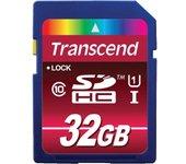 Transcend 32GB SDHC CL 10 UHS-1 MLC Clase 10