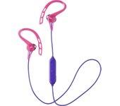 Auriculares en el oído bluet con clip/gancho rosa