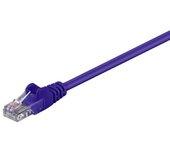 Goobay 95228-GB cable de red 2 m Cat5e U/UTP (UTP) Púrpura