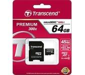 Tarjeta de Memoria TRANSCEND TS64GUSDXC10