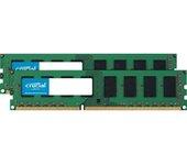 Crucial 8GB Kit (4GBx2) 8GB DDR3 1600MHz módulo de