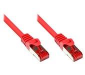 Cable de Red ALCASA (RJ45 - 15 cm - Rojo)