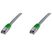 Digitus Crossover Patchcable FTP - 0.5m cable de red 0,5 m Gris