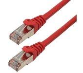 Cable de Red MCL (RJ45 - 1 m - Rojo)