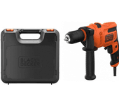 Black & Decker BEH200K-QS taladro 2900 RPM Sin llave 1,67 kg Negro, Naranja