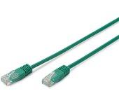 Cable de Red DIGITUS (RJ45 - 7 m - Verde)