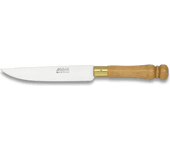 Cuchillo de Cocinero Mam, Hoja de 12,6 cm de Acero Inoxidable, Virola de Latón, Mango de Madera 17415