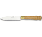 Cuchillo De Cocina - Mesa Mam, Con Mango De Madera, Virola De Latón, Hoja De 10 Cm De Acero Inoxidable, 17408