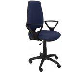 Silla Elche CP bali azul marino brazos fijos