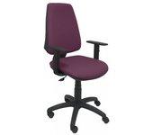 Silla Elche CP bali morado brazos regulables