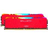 Crucial Ballistix DDR4 3200Mhz PC4-25600 32GB 2x16GB CL16 Roja