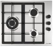 Placa De Gas Inox 3 Fuegos | Universalblue