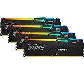 Kingston FURY Beast RGB DDR5 6000MHz 64GB 4x16GB CL40