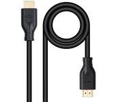 CABLE HDMI V2.0 4K@60HZ 18Gbps CCS NEGRO 2 M